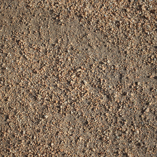 Overhead view of decomposed granite, a product from Missoula Dirt Delivery.