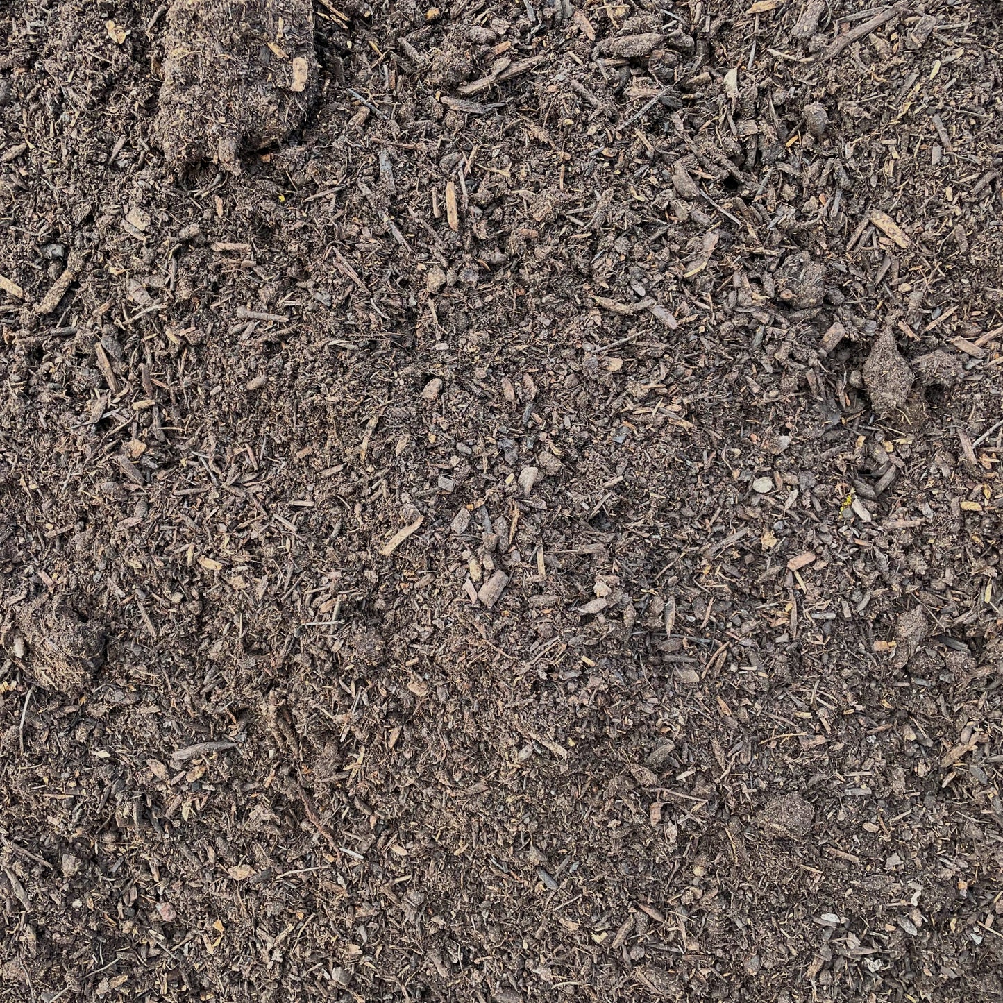 Overhead view of garden city compost in Missoula Montana