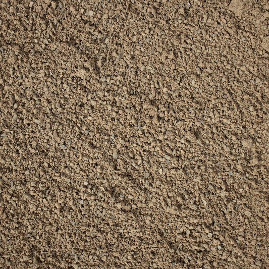 Overhead view of Lolo crusher fines gravel available from Missoula Dirt Delivery