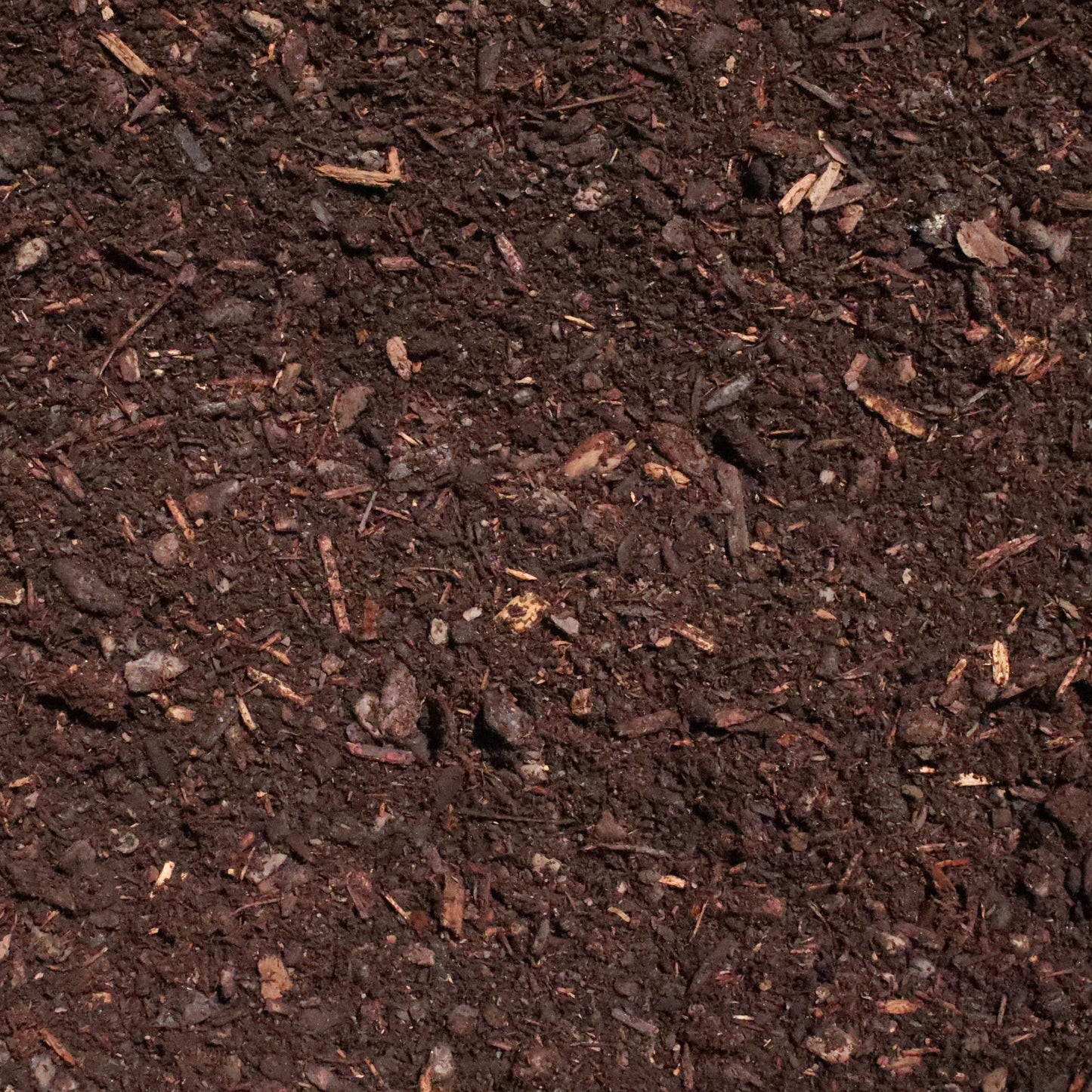 Overhead view of Soil Pep landscape Mulch from Missoula Dirt Delivery.