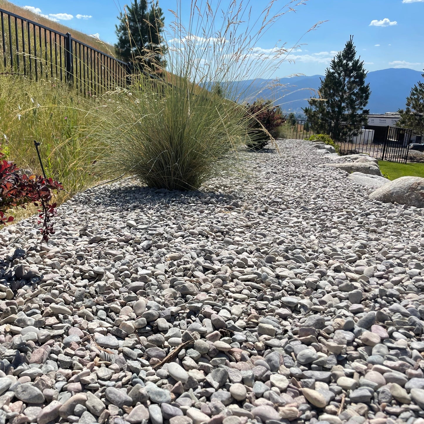 Rainbow Concrete Rock - 3/4 inch