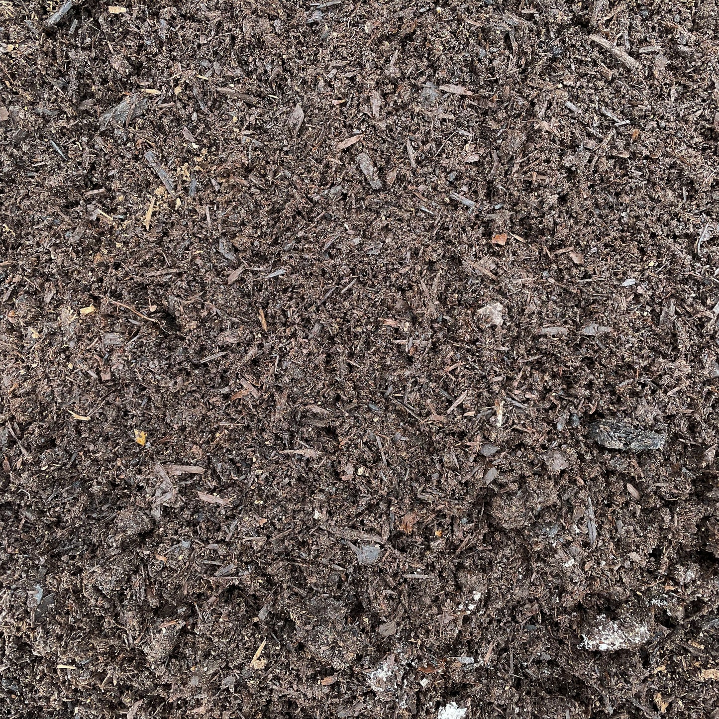 Overhead view of Organic Poultry Compost, a certified organic compost available for delivery from Missoula Dirt Delivery.