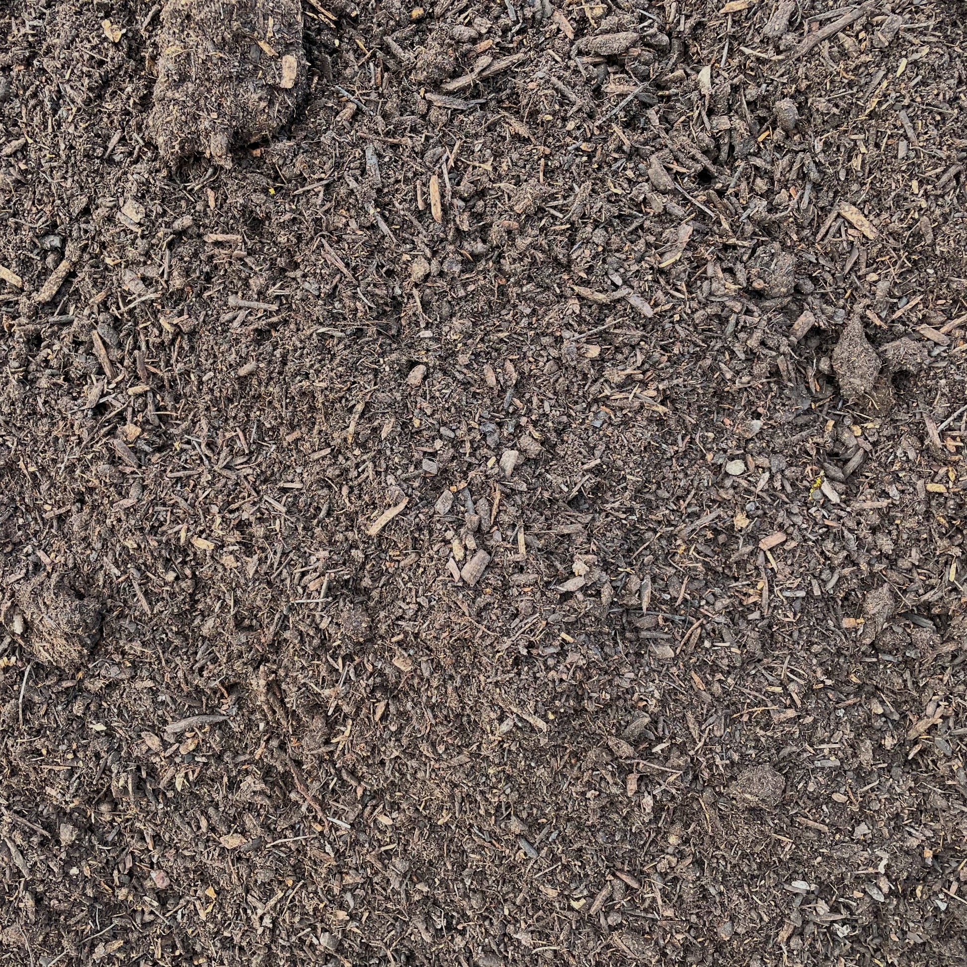Overhead view of garden city compost in Missoula Montana
