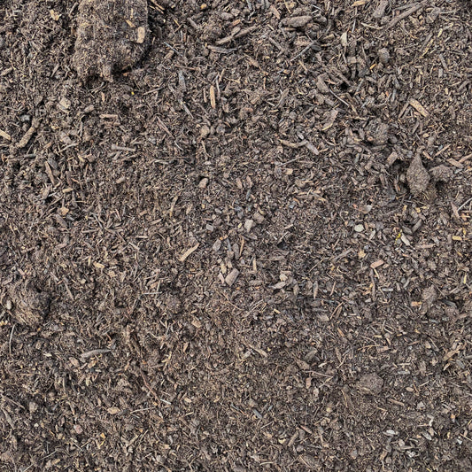 Overhead view of garden city compost in Missoula Montana